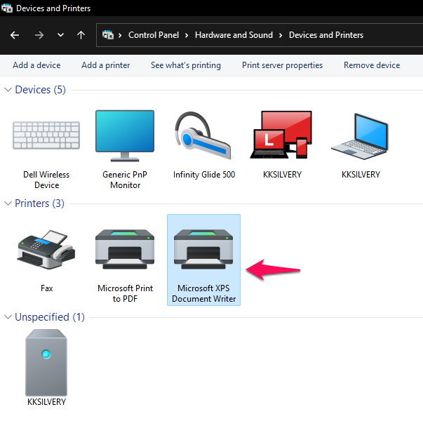 Set Printer as Default (5)