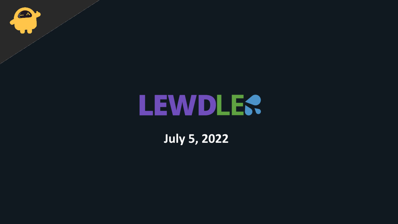 Todays's (July 5) Lewdle Answer and Clues