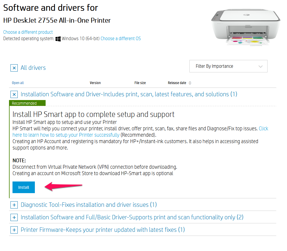 Update HP Printer Drivers (2)