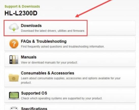 Download, install and Update Brother HL – L2300D Driver Manually (Recommended)