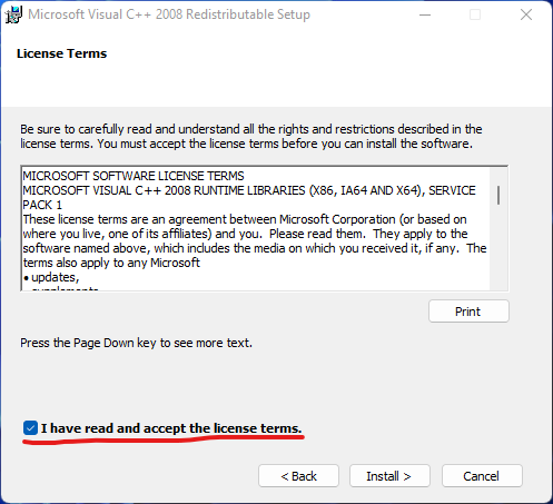Uninstall and Reinstall Visual C Redistributable Packages (10)