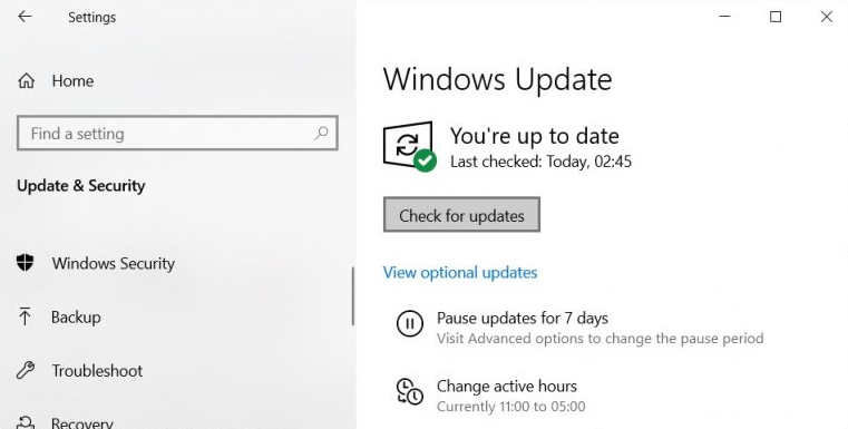 windows update