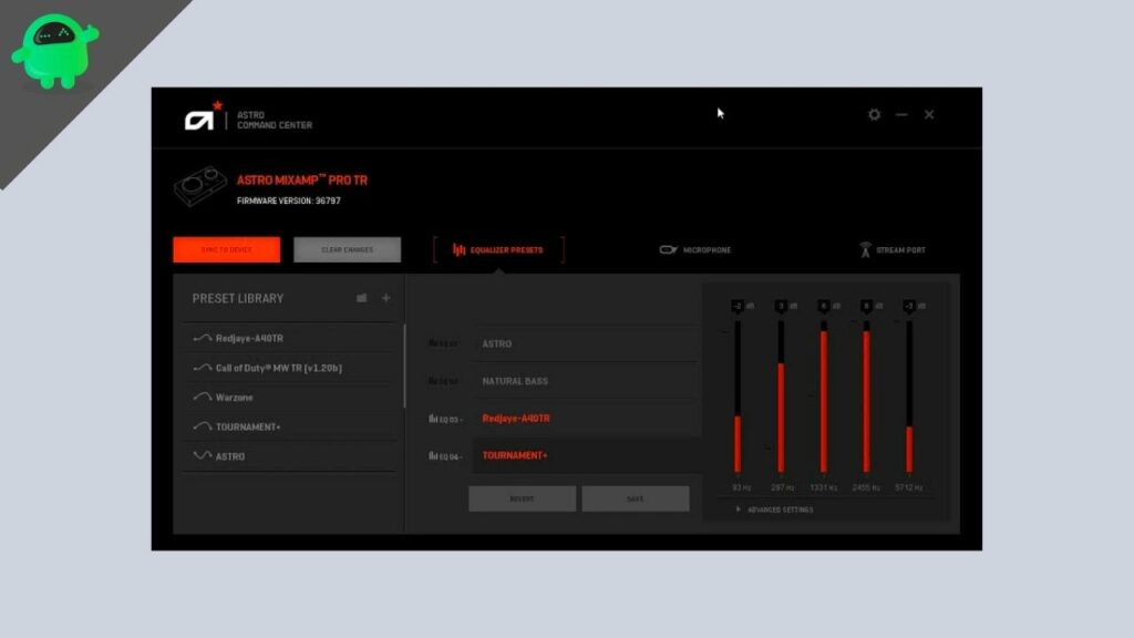 Astro Command Center Not Detecting Headset