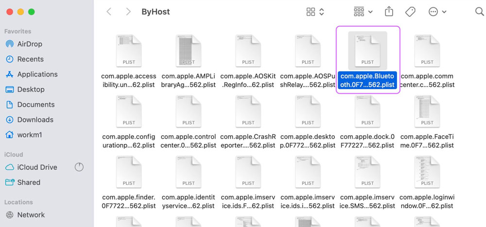 Remove Bluetooth Plist File