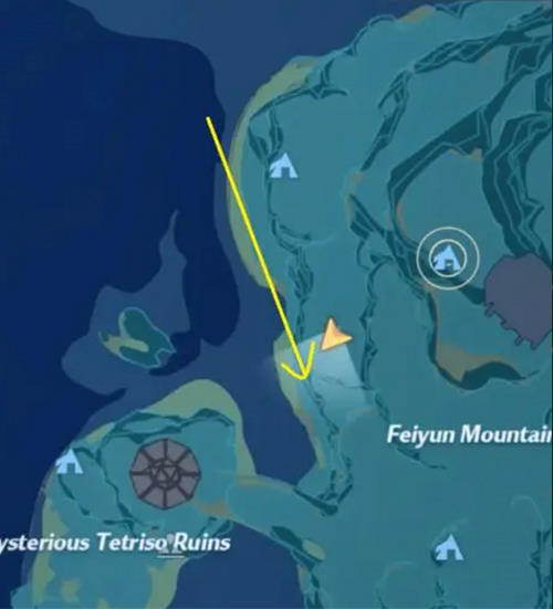 List of all Artificial Island Scenic Points Locations on Tower of Fantasy
