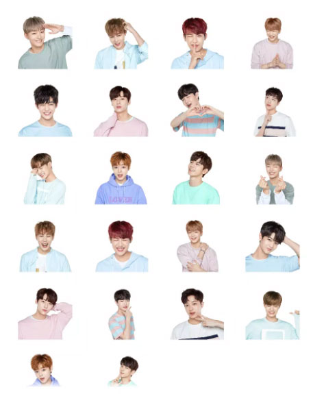 K-Pop WhatsApp Sticker Library