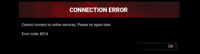 All Dead by Daylight Error Codes and Fixes