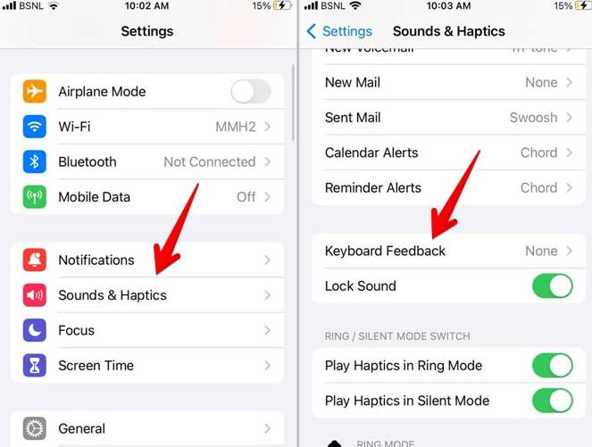 Re-enable Haptic Keyboard Feedback Feature