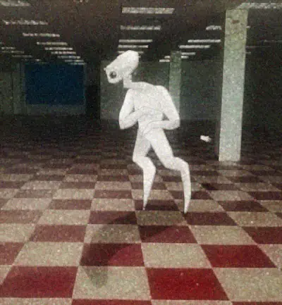 the monster, The Backrooms