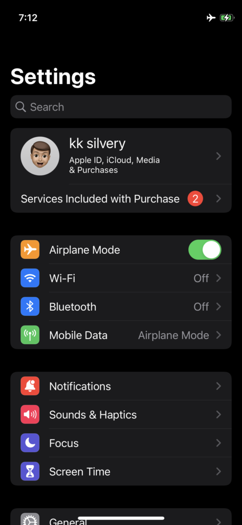 Disable Airplane Mode (4)