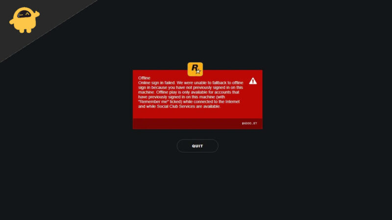 How To Fix Rockstar Games Launcher Offline Mode Error