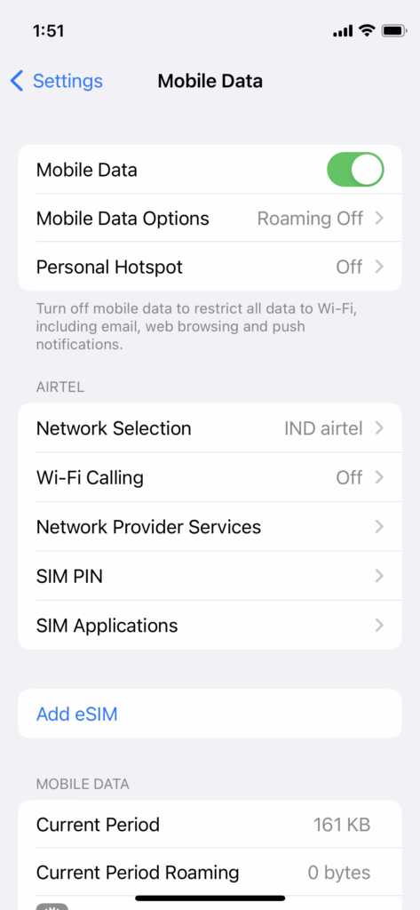 Turn Off Mobile Low Data Mode (3)