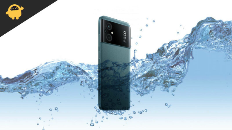 Xiaomi Poco M5 and M5S Waterproof and Dustproof Test