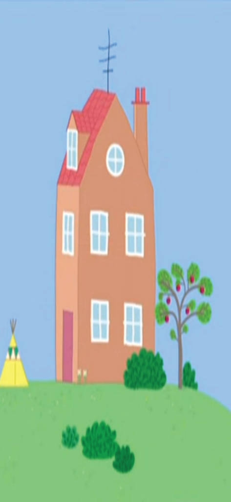Peppa Pig House Wallpaper  NawPic