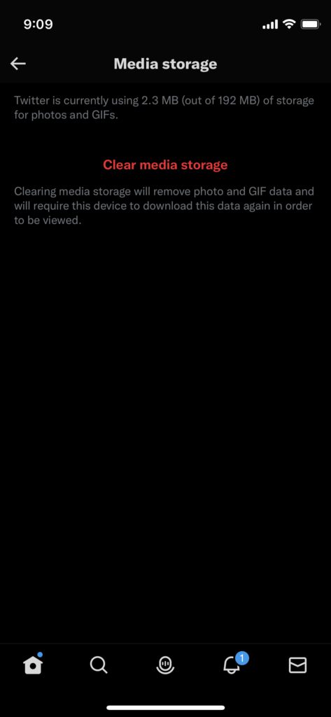 Clear Twitter Cache and Storage (8)