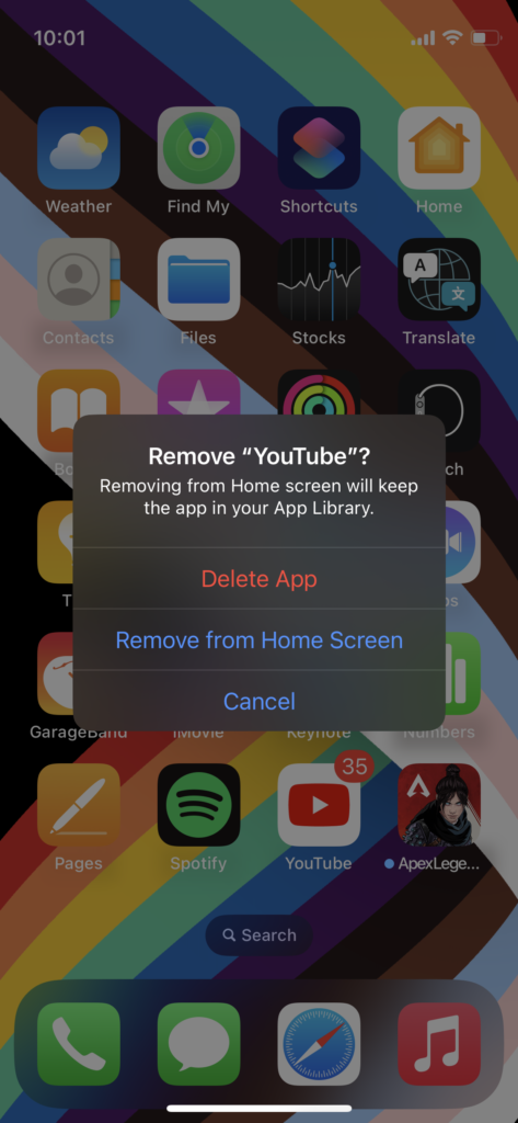 Delete YouTube App (3)