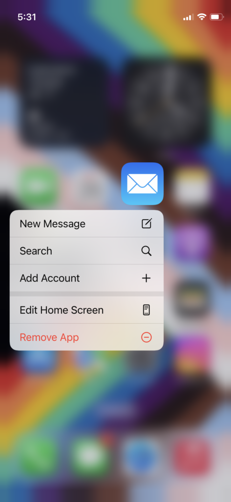 Delete and Install Mail App (2)