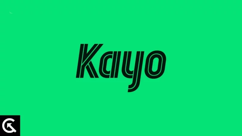 Kayo not working or loading on PS4 and PS5
