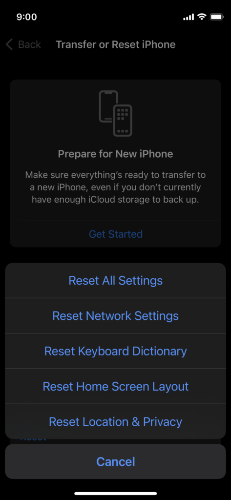 Reset iOS Device Settings (6)