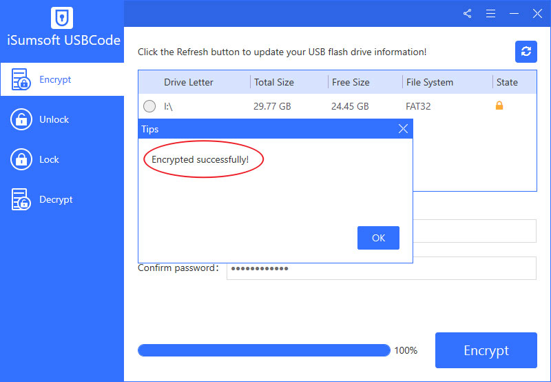 How to Encrypt data on windows 