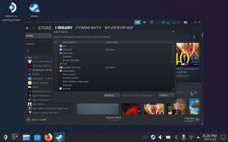 How to Install Non-Steam Games on Steam Deck