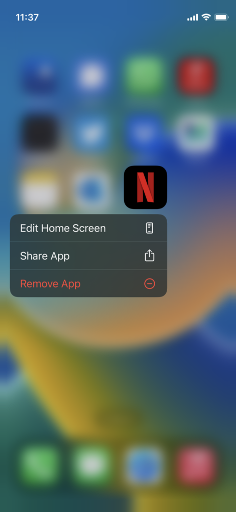 Delete Netflix App (4)