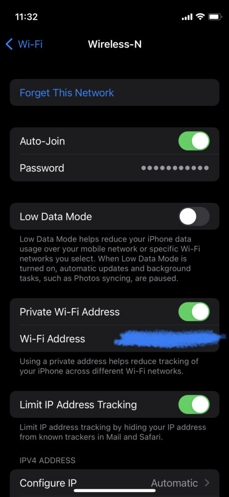 Disable Low Data Mode (5)