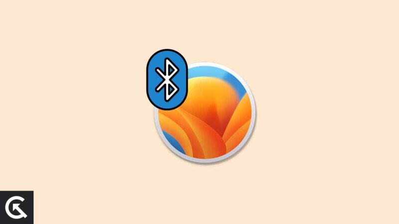 macOS Ventura Bluetooth