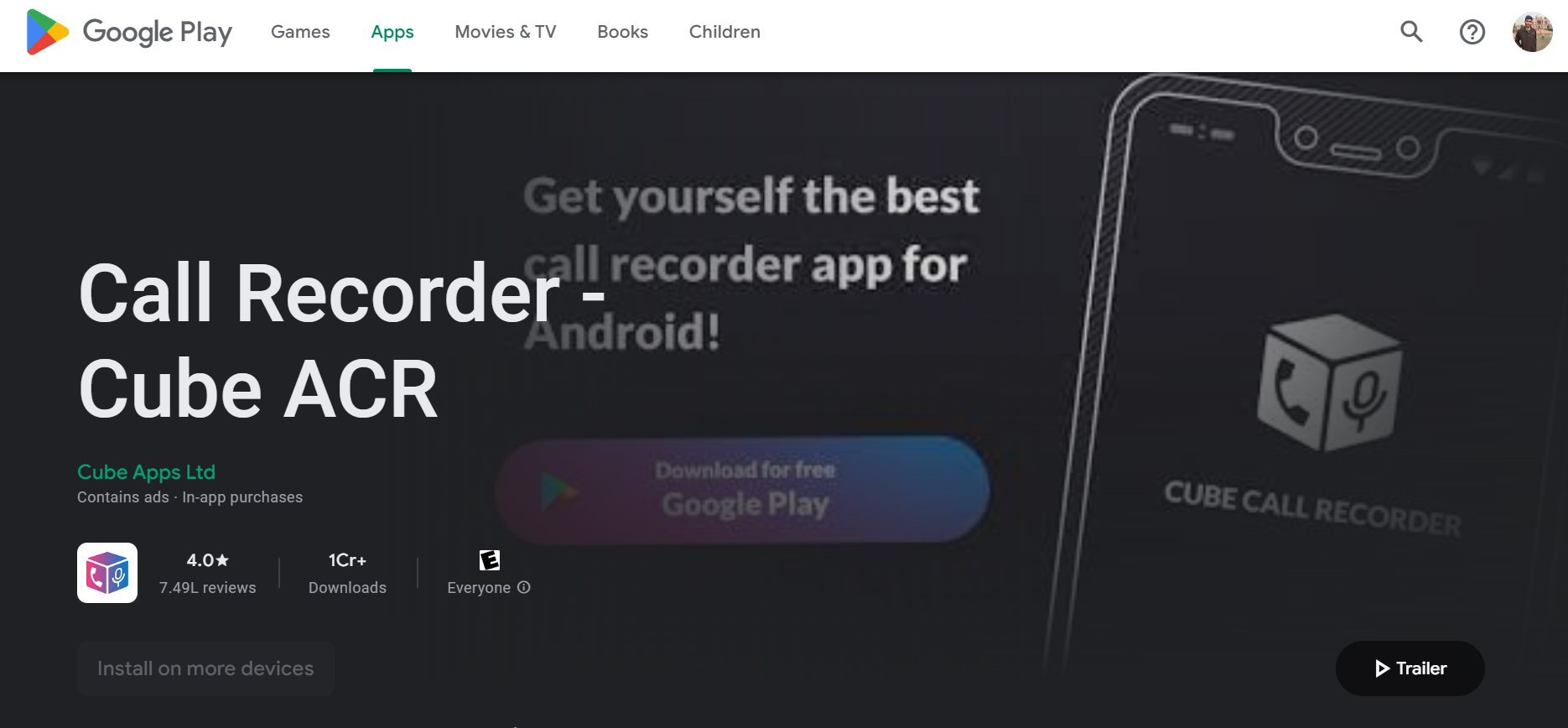 acr call recorder android 13
