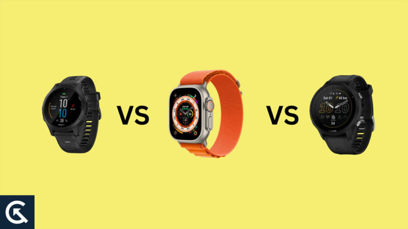 Apple Watch Ultra vs Garmin Forerunner 955 VS Forerunner 945: Which One Is Better?