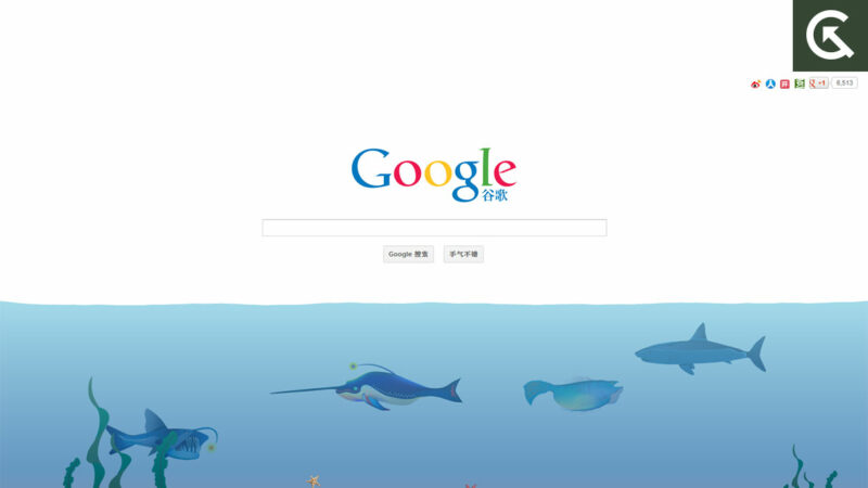 Google Underwater Search