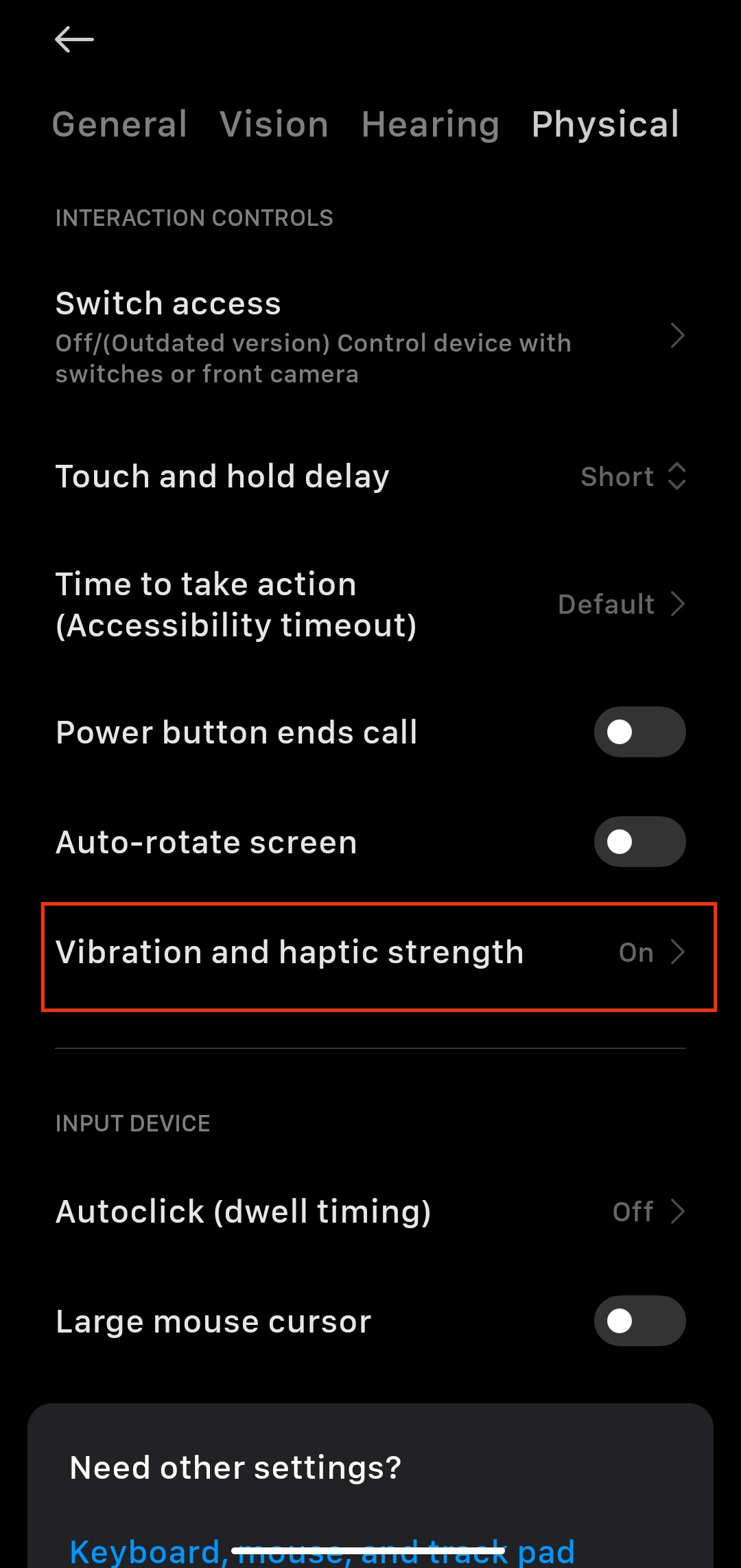 vibration when call answered iphone