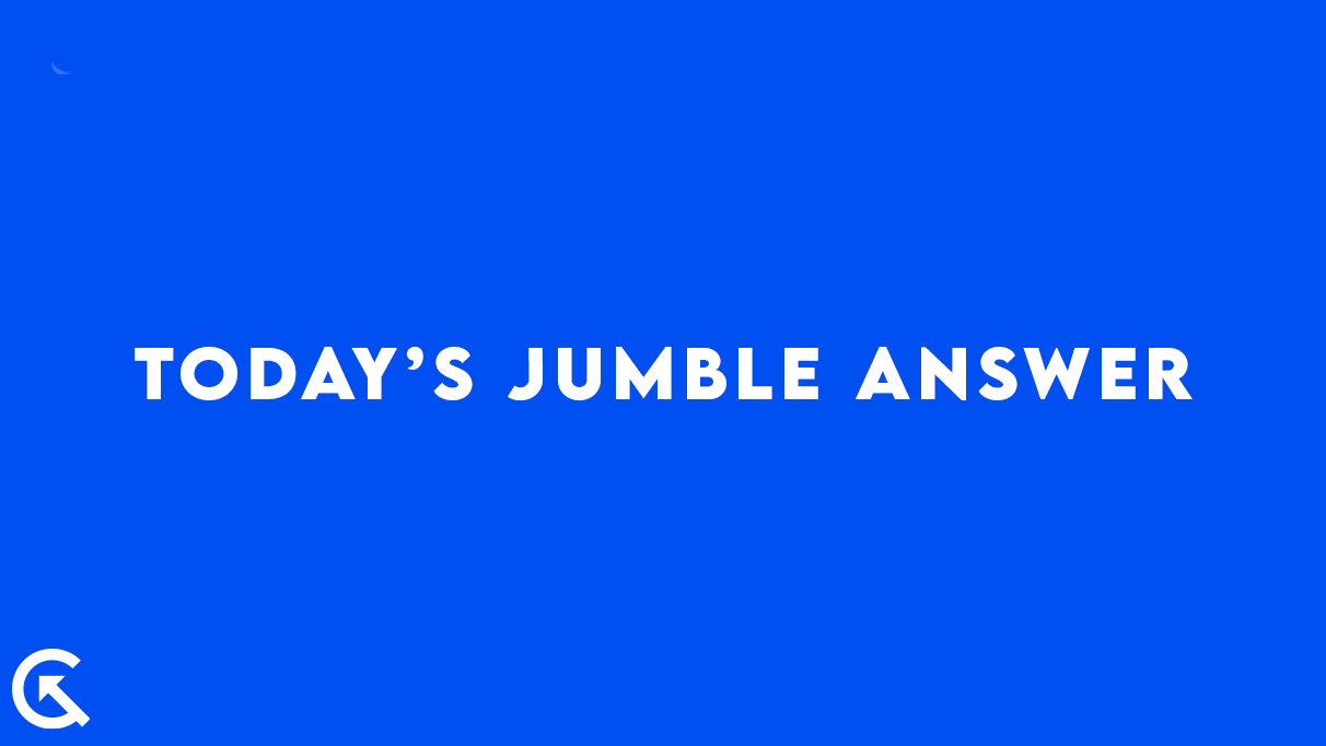 Jumble