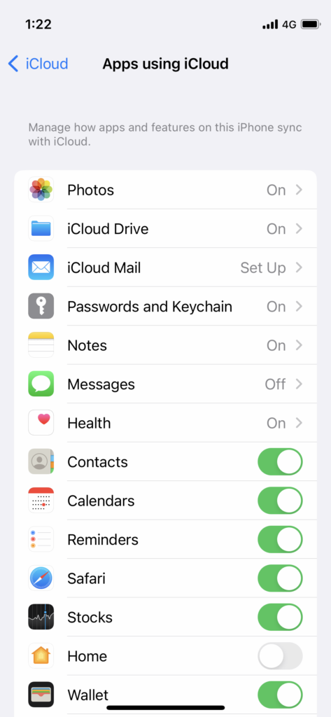 Turn Off Home Services on iCloud (6)