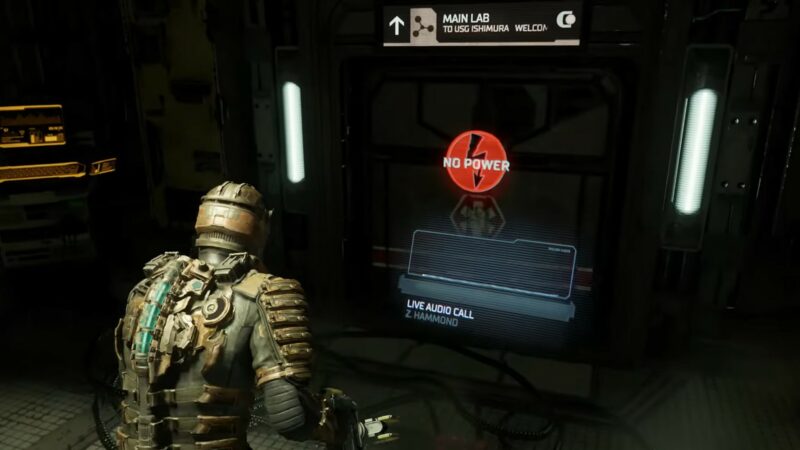 Where to Find Battery to Unlock Door When There Is No Power in Dead Space