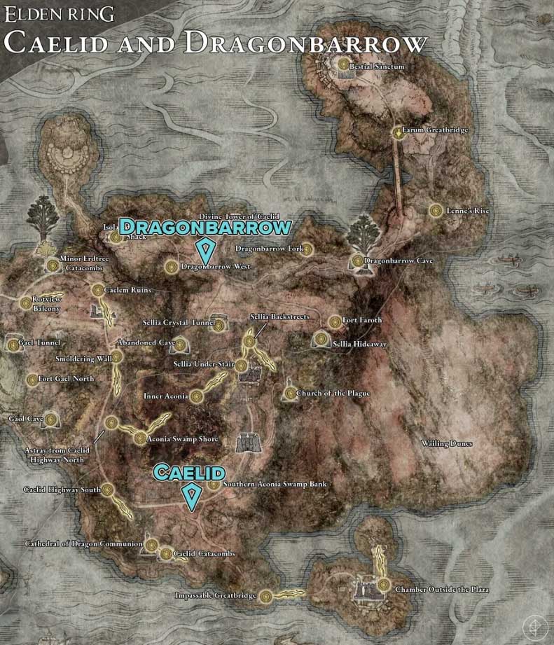 Caelid MAP Fragment