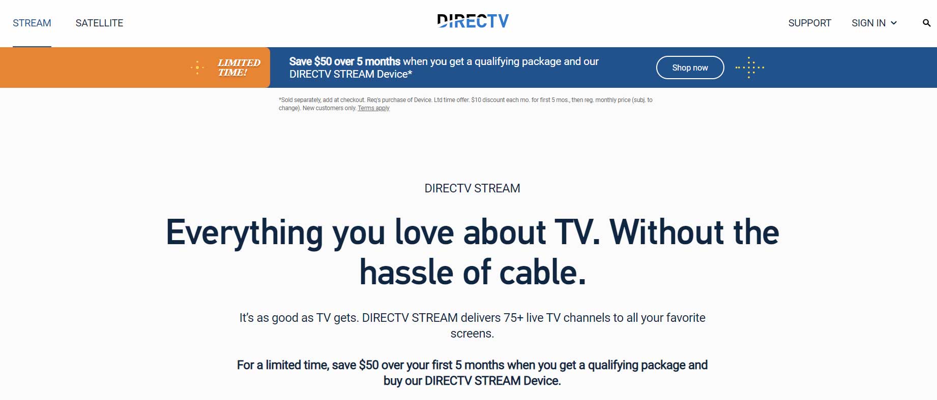 DirecTV Stream