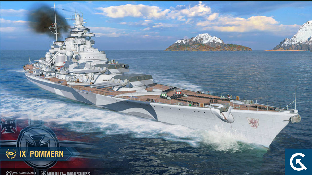 Pommern world of warships