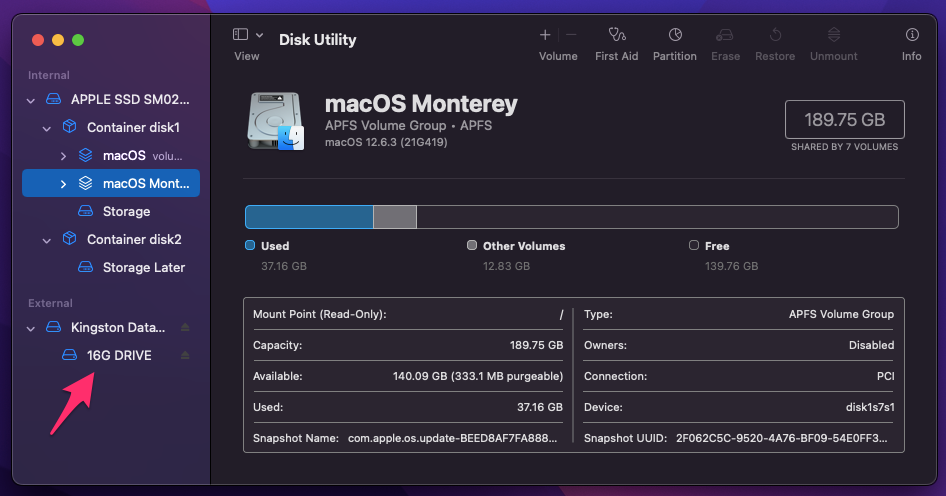 Format External Hard Drive To exFAT File System (4)