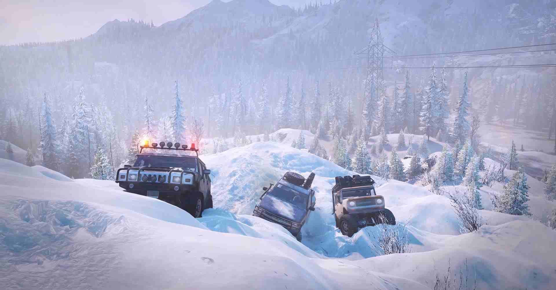 SnowRunner Unlock All Vehicles Cheat