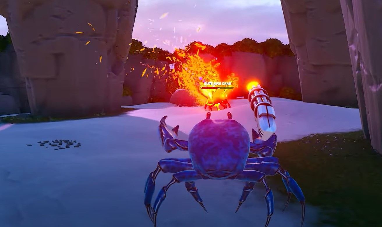 Getting to the secret island in Crab Champions @Crab Champions #crabch