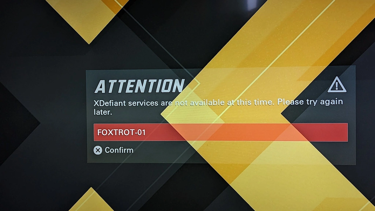 How to Fix the Foxtrot-01 Error in XDefiant