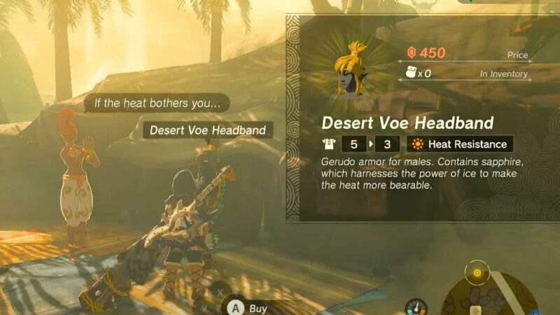 Where is Heat Resistance Armor Location in Zelda Tears of the Kingdom