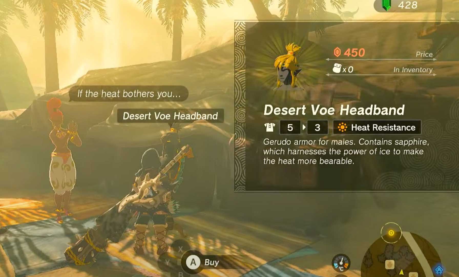 Where is Heat Resistance Armor Location in Zelda Tears of the Kingdom