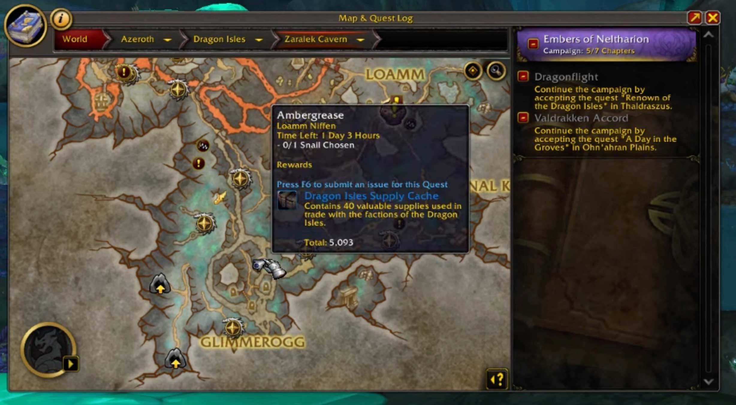 How to Complete Ambergrease Quest in WoW Dragonflight
