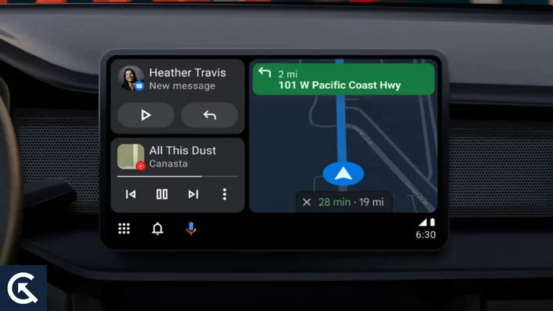 Android Auto Split Screen Not Working