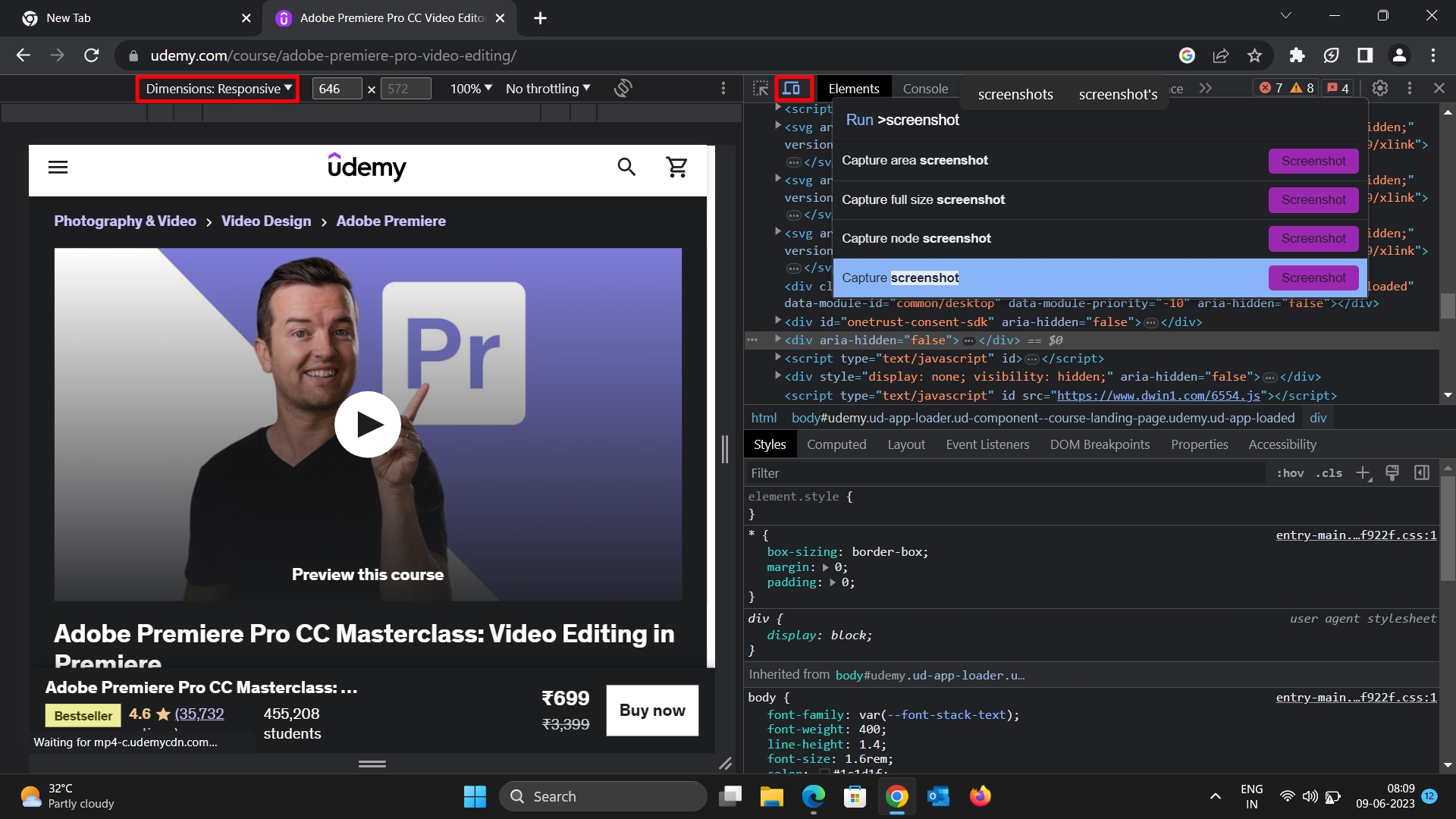 How to Bypass Udemy Screenshot Black Screen
