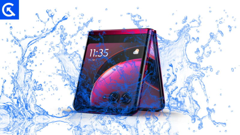 Is the Motorola Razr 40 and 40 Ultra Waterproof?