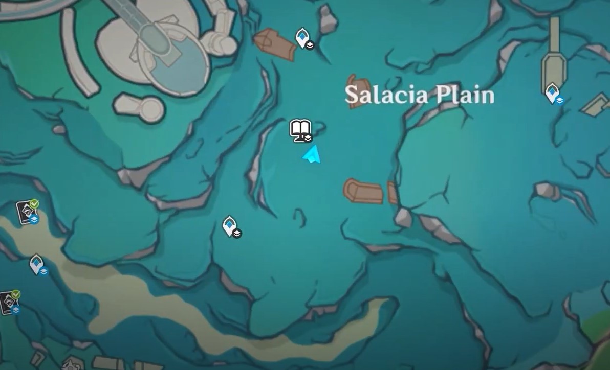 How to Solve the Echoing Conch under Hydro Barrier Puzzle in Salacia Plain in Genshin Impact 4.0 2