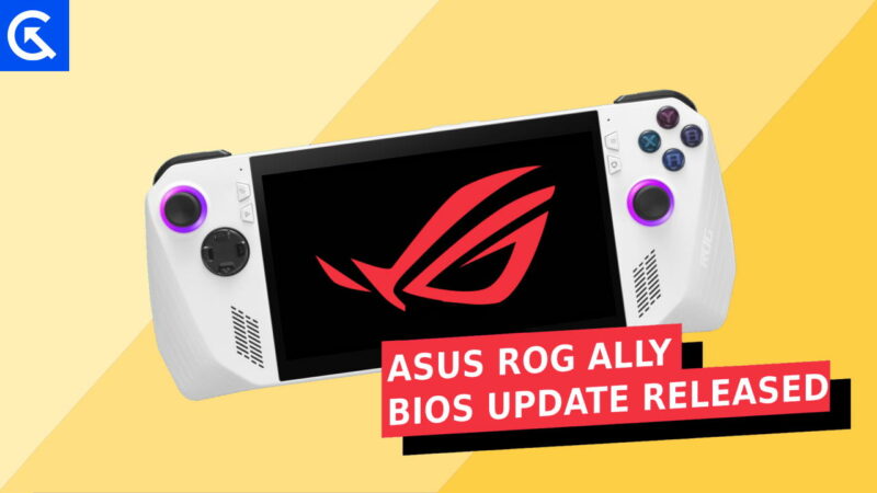 How to Update BIOS on ASUS ROG Ally